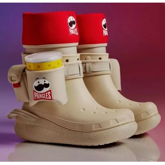 Limited edition Pringles Crocs boots - Picture 10 of 11